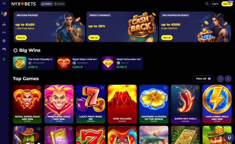 Nyxbets inloggen in Netherlands